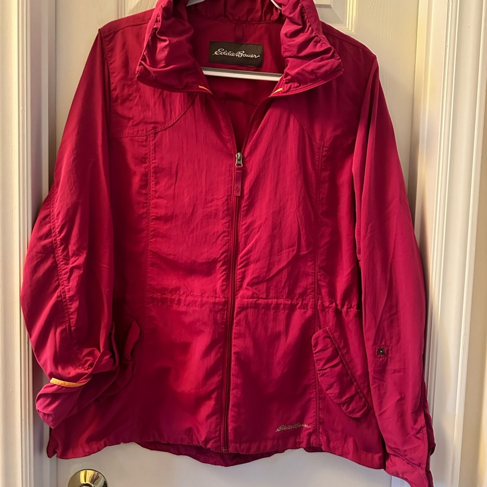 Eddie Bauer-Dark Pink, Lightweight Jacket
